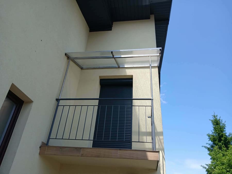 Balustrada loggii apartamentowej – balustrada na wymiar, realizacja nr 24